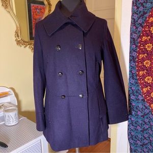 Size 14 Calvin Klein Wool Peacoat Style Fall/Winter Jacket